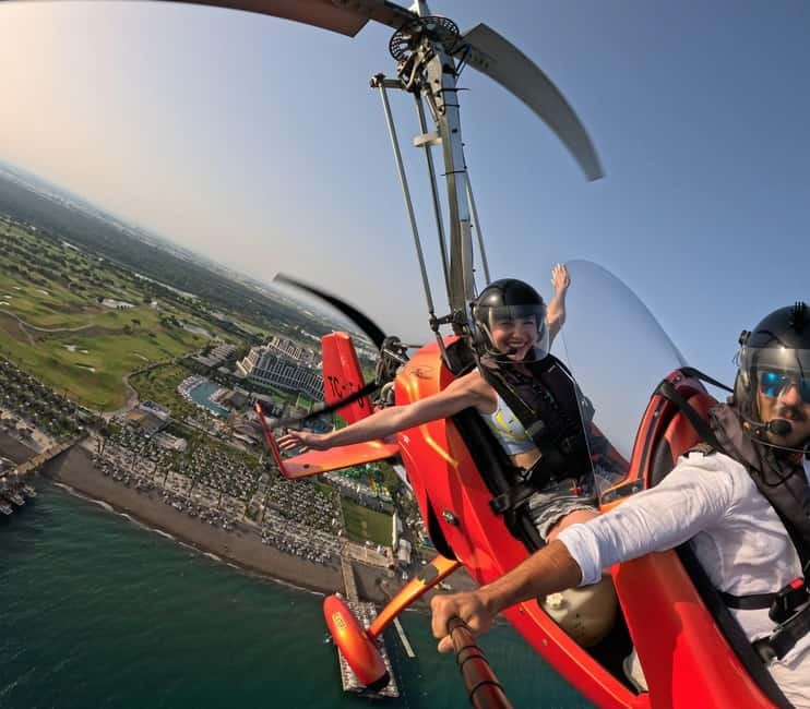 Belek: Aspendos Antique Theater Gyrocopter Tour - What to Expect During the Tour