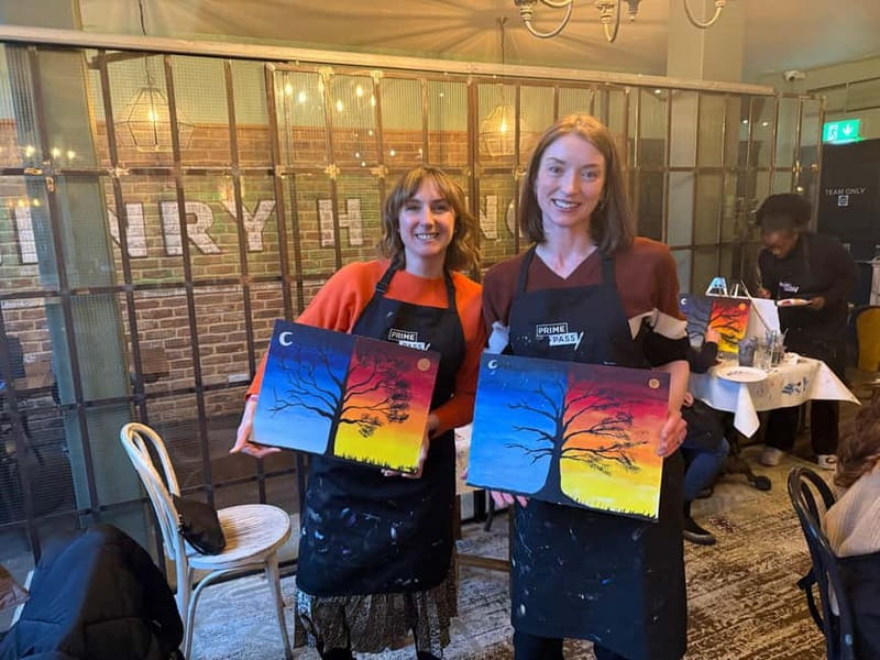 Birmingham: Guided Painting Class with Materials - The Experience in Action  