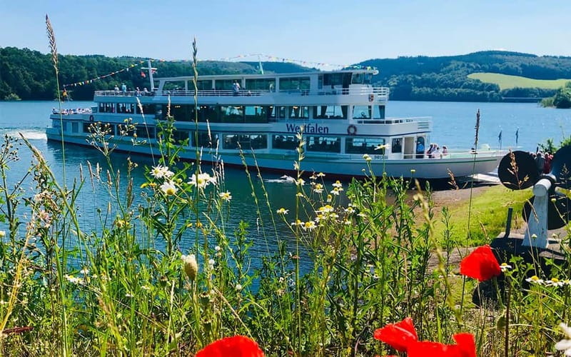 Boat trip on the Biggesee: lake romance in the Sauerland mountains! - What to Expect During the Tour