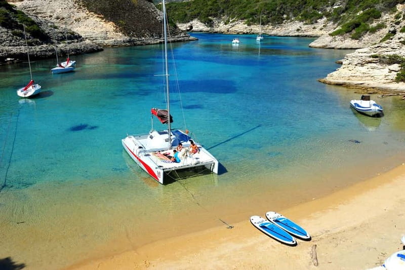 Bonifacio: Catamaran trip with snorkeling at the Lavezzi Islands - The Authentic, Relaxed Atmosphere