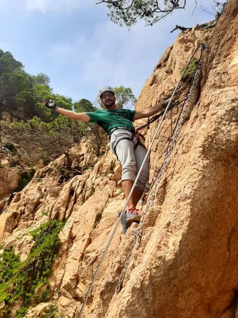 Cala Moli via ferrata: explore cliffs above the Mediterranean - The Adventure Begins: From Barcelona to the Cliffs