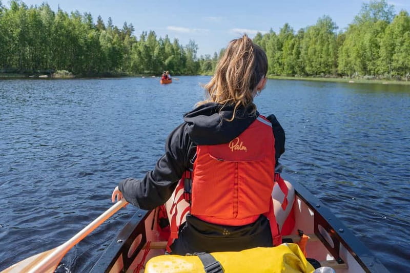 Canoe down the river trip in Lapland - Whats Included and Whats Not