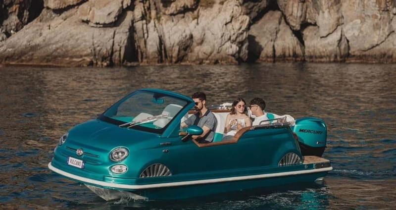 Cefalù in 500 Boat: tour esclusivo con aperitivo a bordo - What to Expect on the Tour