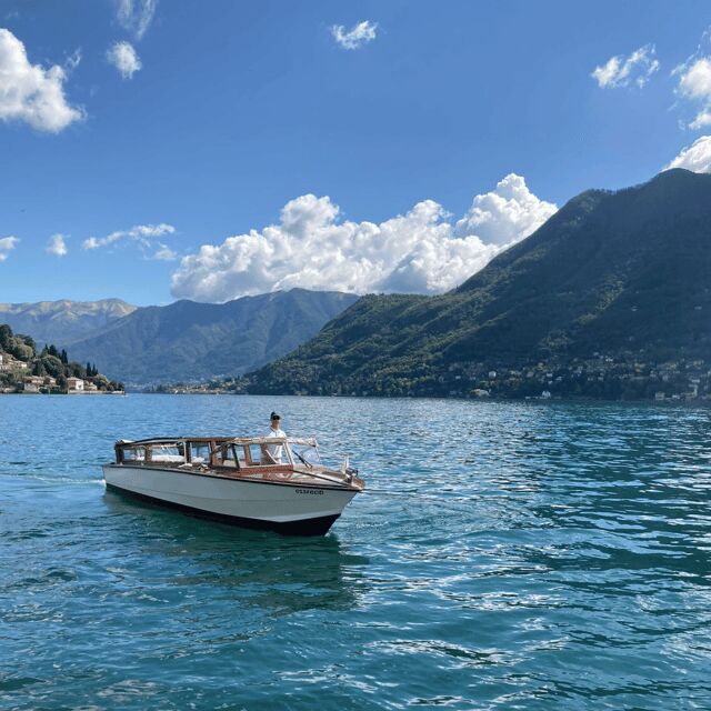 Cernobbio: Sunset Shared Boat Tour with Prosecco - Itinerary Breakdown