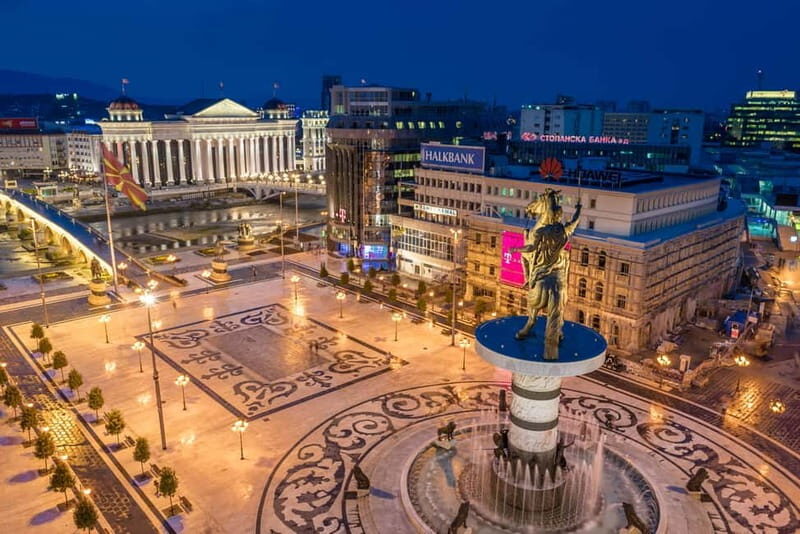 CITY WALKING TOUR - PROJECT SKOPJE 2014 - A Detailed Walkthrough of the Itinerary