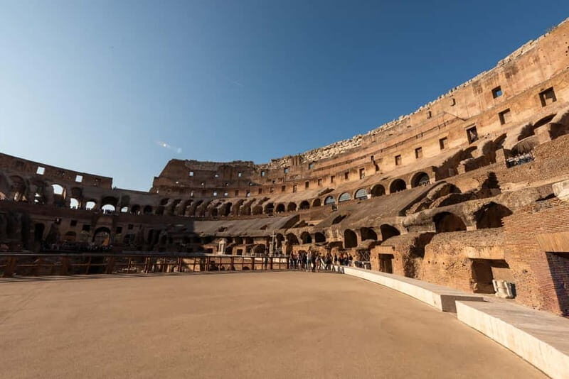 Colosseum Arena, Forum & Hill Tour  Optional Underground - The Optional Underground Experience