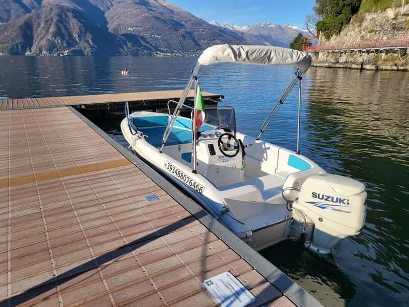 Como: 40 HP Self Drive Boat without License - The Practicalities: Timing, Group Size, and Cost