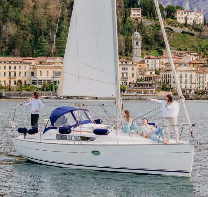 Como Lake: Sailing Tour With Traditional Aperitivo - The Sailing Experience