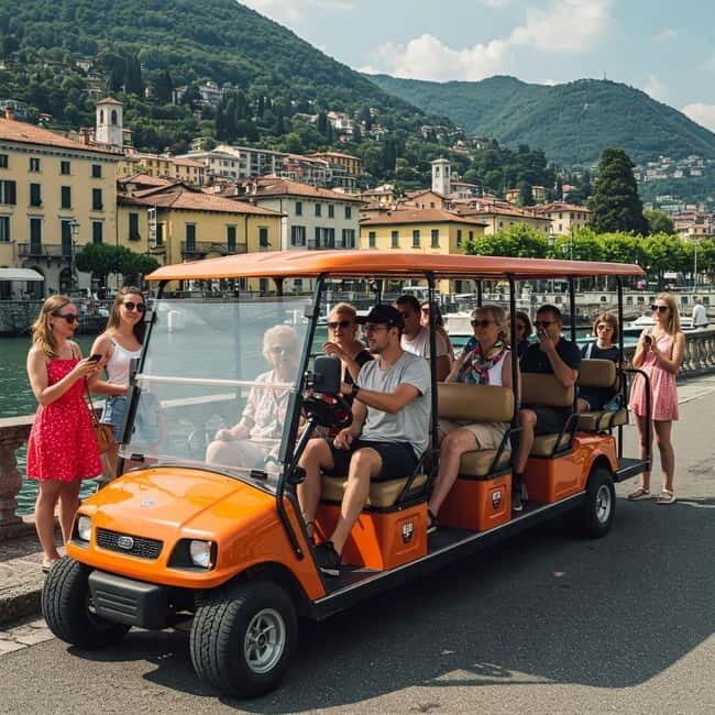 Como: Private VIP tour with guide on golf cart - What You Can Expect During the Tour
