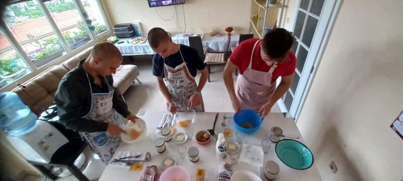 Cooking Class in Sofia: Sourdough Pancakes, Wine & Culture - Making Sourdough Pancakes in a Bulgarian Home