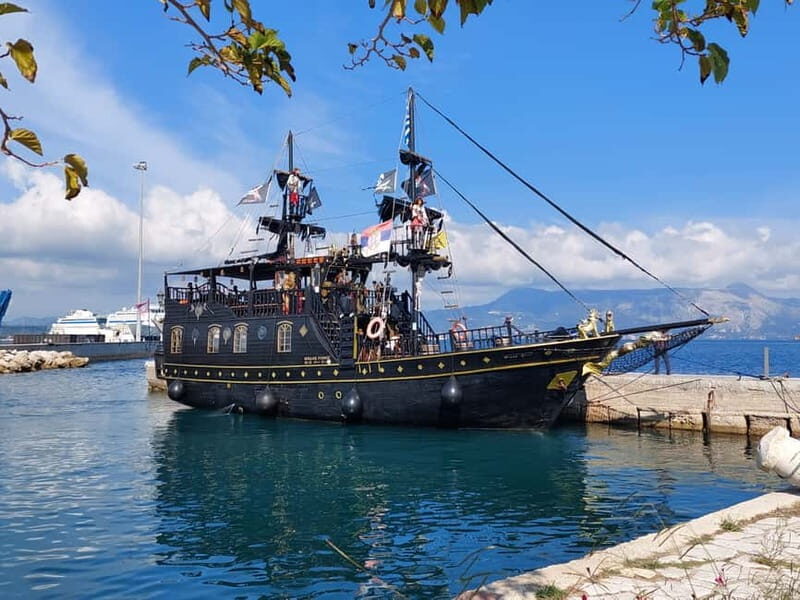 Corfu Town: Pirate Ship Coastal Cruise - Key Points