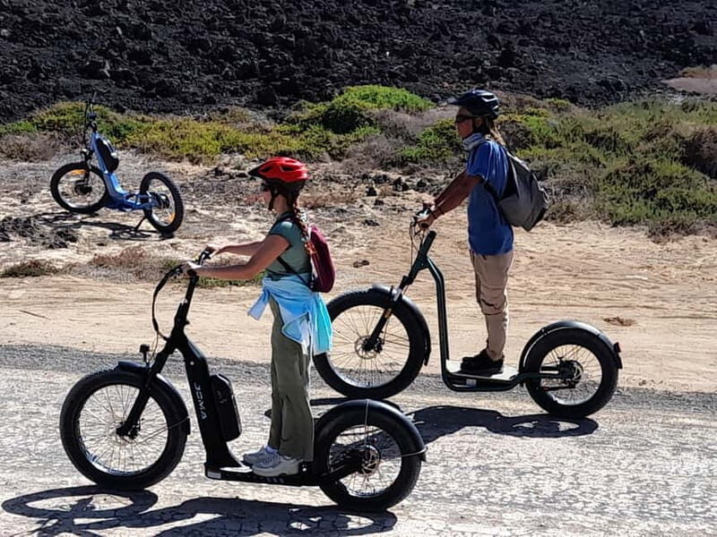 Costa Calma: E-bike Tour/E-scooter - The Route and Stops