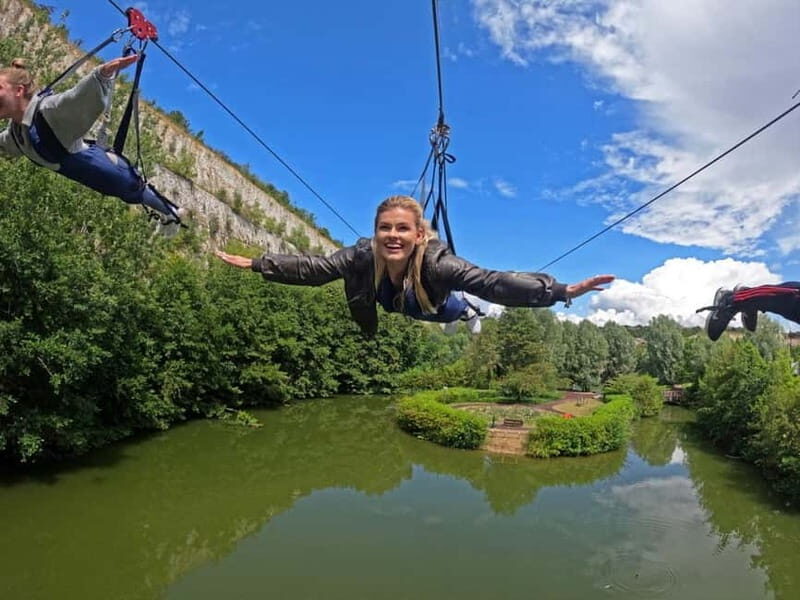Dartford: Thrill & Chill Package- Ziplining & Lakeside Sauna - What the Reviews Say