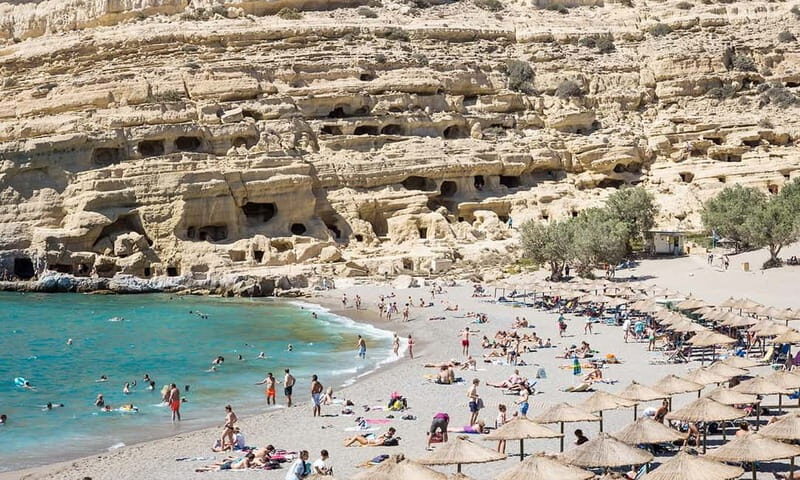 Day trip to Matala Hippie Beach & Gortyn Archaeological Site - A Balanced Look at the Tour Experience