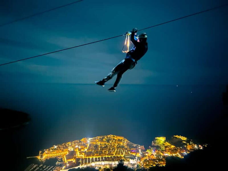 Dubrovnik Night Zipline Experience - The Itinerary in Detail