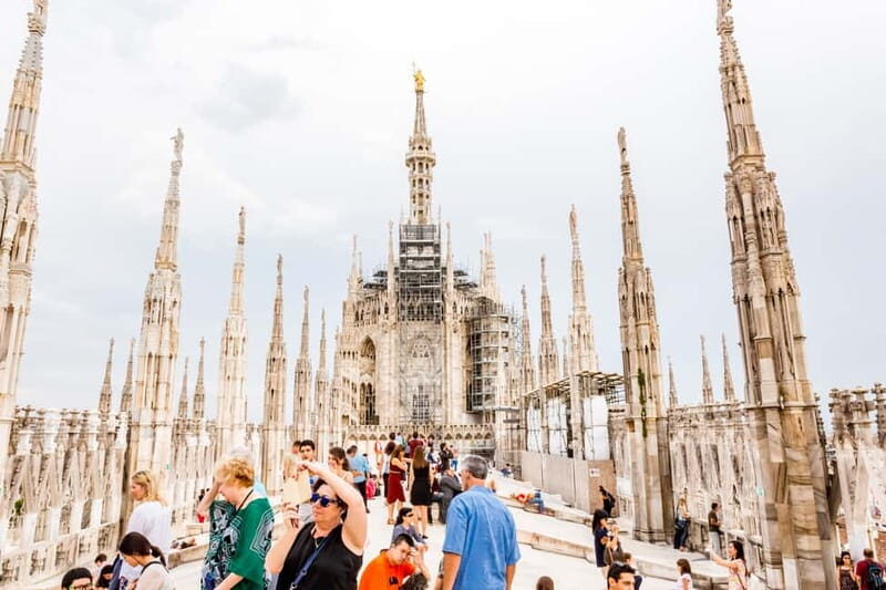Duomo Terraces Fast-Track Ticket & Optional Duomo Entry - The Elevator Ride and Terraces