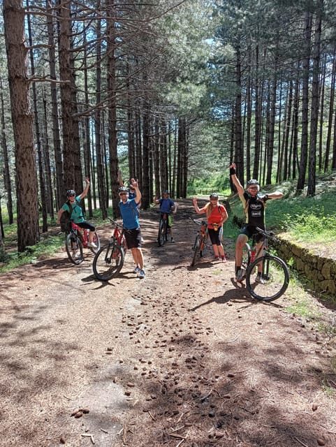 E-mtb tour through lava flows and down to Alcantara gorges - Exploring Sicily’s Lava and Gorges on an E-MTB