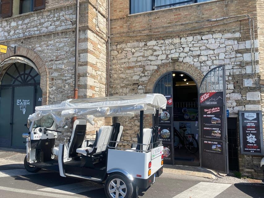 E - Tuk Panoramic Tour Assisi with audio guides - What You’ll See and Experience