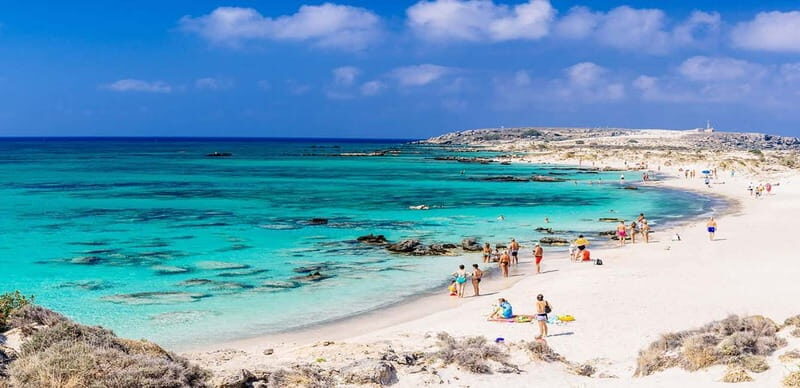 Elafonisi Bay - PINK COLOR SAND BEACH - The Journey: From Crete to Paradise