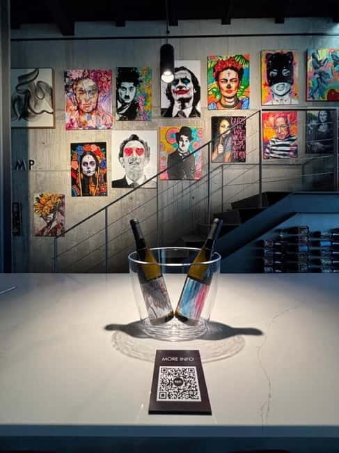 Entrance to the Roots Gallery + 1 glass of wine with snacks + 1 fine art print - A Deep Dive into the Roots Gallery Experience
