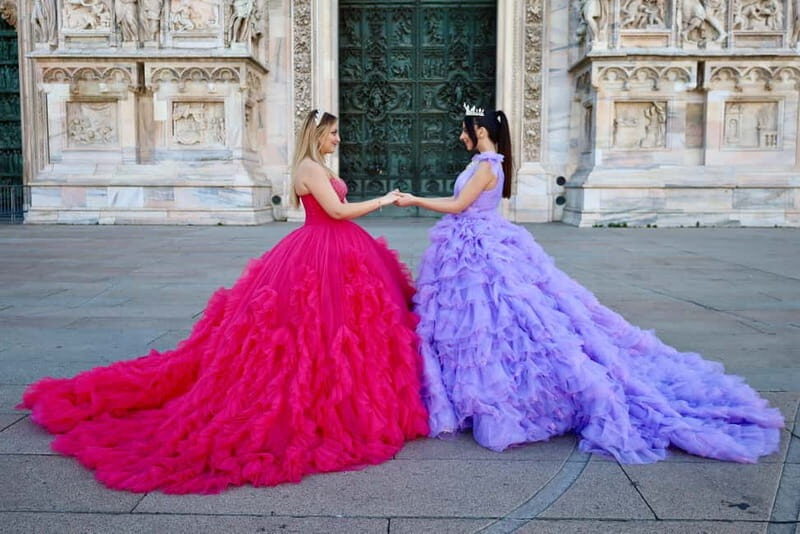 Fairytale Dress in the heart of Milan(Photographer separate) - Authentic Traveler Experiences