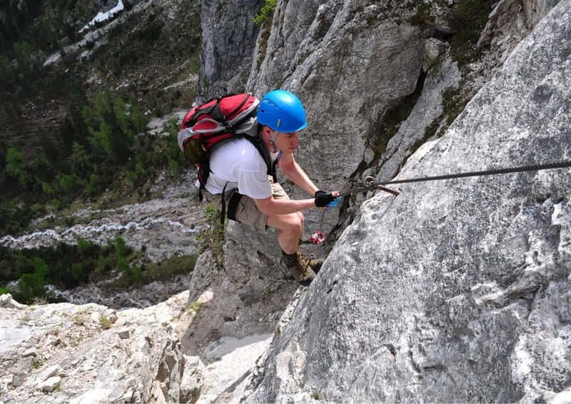 Ferrata degli Alpini: panoramic route at Passo Falzarego - Key Points