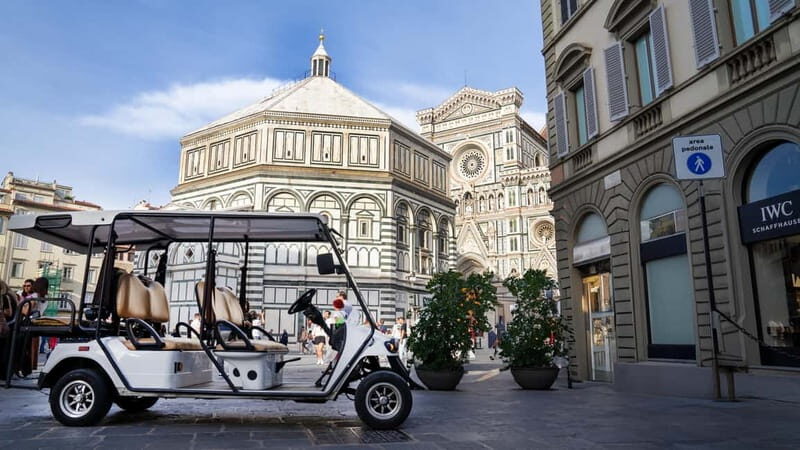 Florence: Golf Cart Tour of the Historic Center and Piazzale Michelangelo - The Experience in Practice