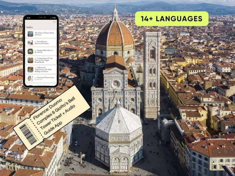 Florence:Duomo Complex & Giotto's Bell Tower Ticket+AudioApp - A Deep Dive into the Experience