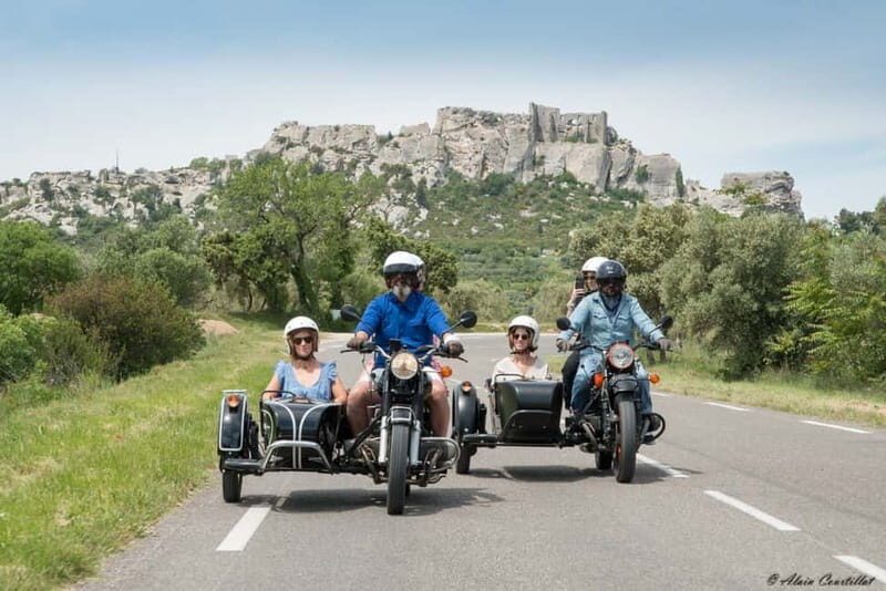 From Aix-en-Provence : Half-day Sidecar Wine Tour - The Scenic Ride: Sainte-Victoire from a New Perspective