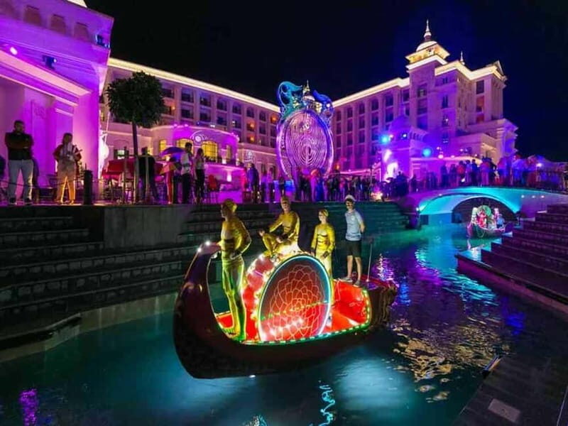 From Alanya, Side, Antalya: The Land of Legends Night Show - Exploring the Complex