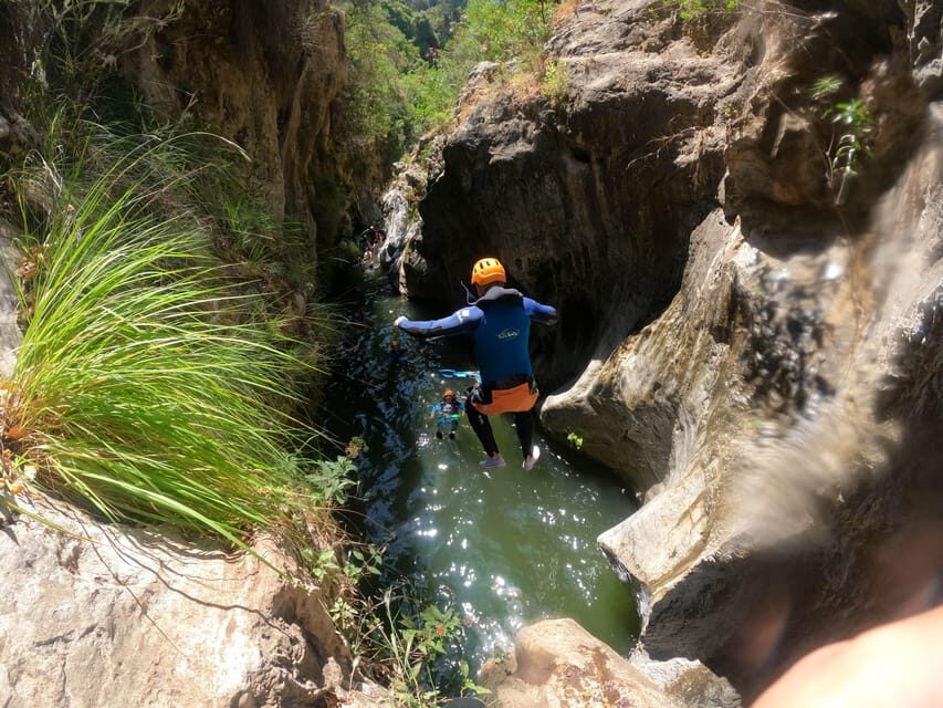 From Estepona: Guadalmina River Guided Canyoning Adventure - The Experience on the Ground