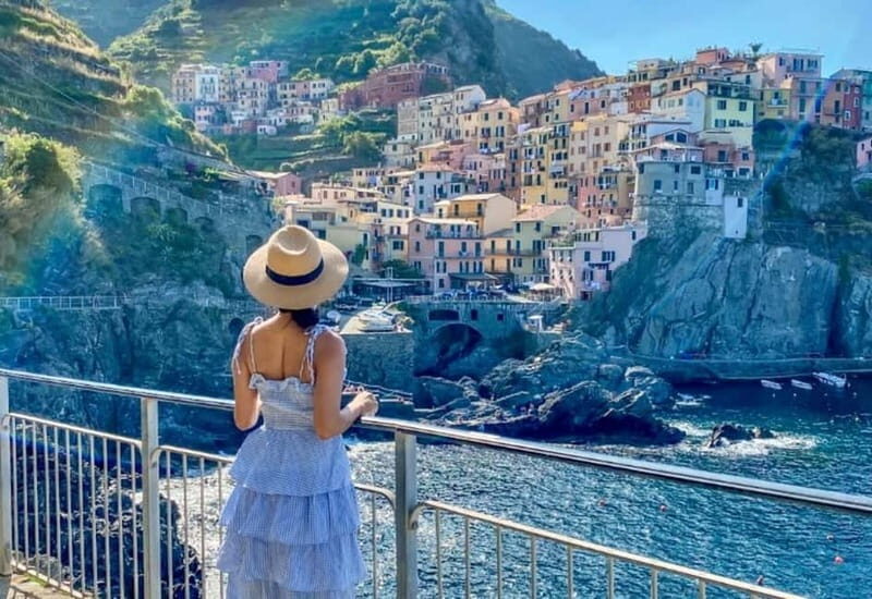 From Florence: Cinque Terre & Portovenere Day Trip - First Stop: Manarola, the Charm of Ligurian Colors