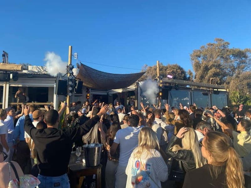 From Marbella/Estepona: Private clubbing tour Beach club transport Drinks - The Itinerary Breakdown: What Makes Each Part Special