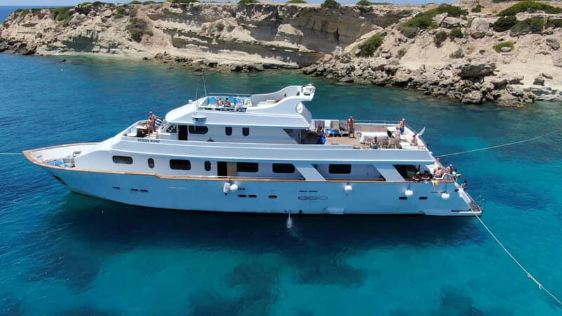 From Pafos: Ocean Flyer VIP Cruise - Adults Only - The Itinerary: What to Expect