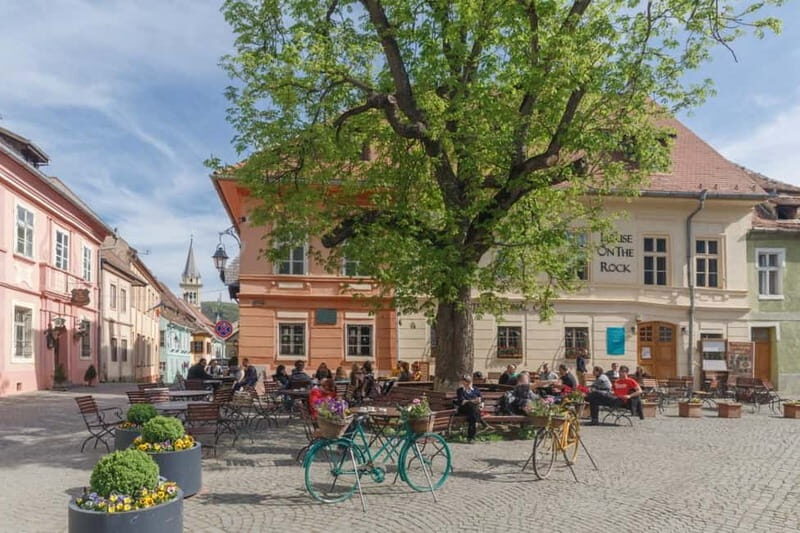 From Sibiu: Blue Line & City Tour Sighisoara - UNESCO - A Full Day of Scenic and Cultural Highlights
