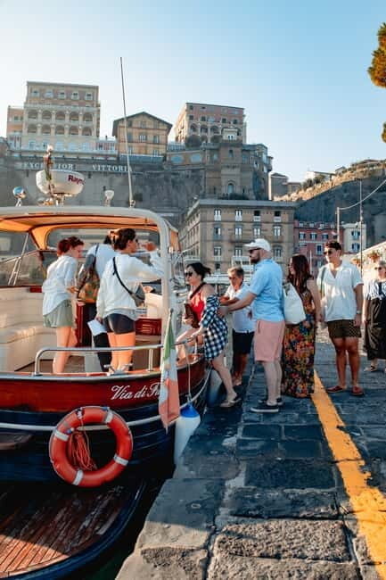 From Sorrento: Capri Small Group Boat Tour with 8 people - Practical Tips for a Smooth Experience