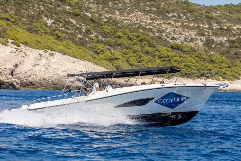 From Split: Boat Tour to Blue Lagoon, Shipwreck & Trogir - The Itinerary in Detail