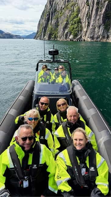 From Stavanger: Lysefjorden & Pulpit Rock Safari by RIB - The Value of This Tour