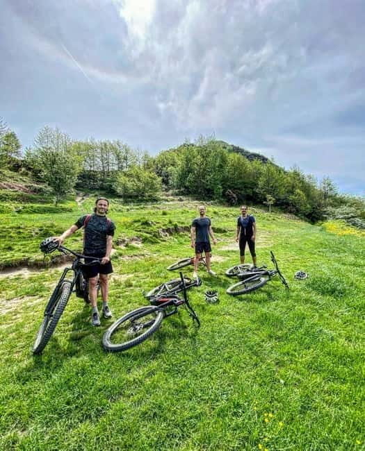 From the sea to the Apuan Alps:EBike Tour on Mount Folgorito - Climbing Towards Mount Folgorito