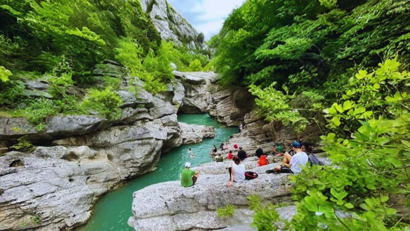 From Tirana/Durres/Golem: Pëllumbas Cave & Erzen Canyon Hike - Exploring the Cave of Pëllumbas ("Black Cave")