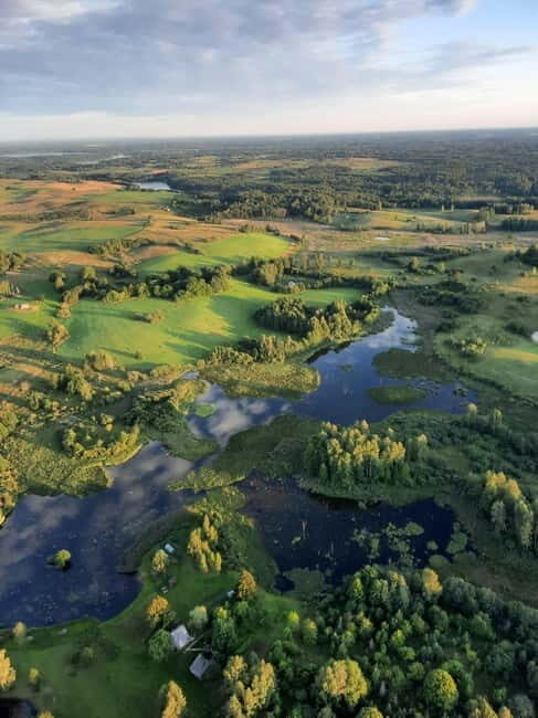 From Vilnius: Suburbs Hot Air Balloon Ride w/ Hotel Transfer - The Sum Up