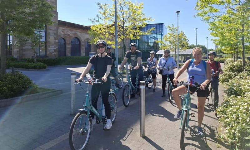 Glasgow: City, Green spaces and Clyde Bridges Bike Tour - What to Expect at Each Stop
