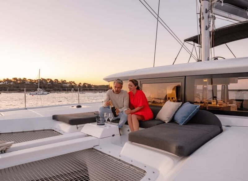 Heraklion Luxury Catamaran Dia Isla -Gourmet Lunch Top Rated - The Experience in Practice