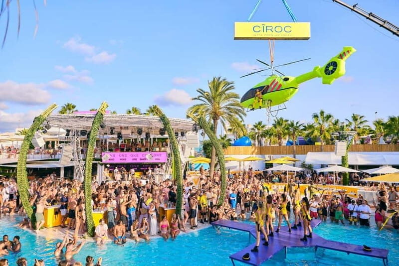 Ibiza Pool Party & Club Tour - O Beach & Eden Club - Key Points