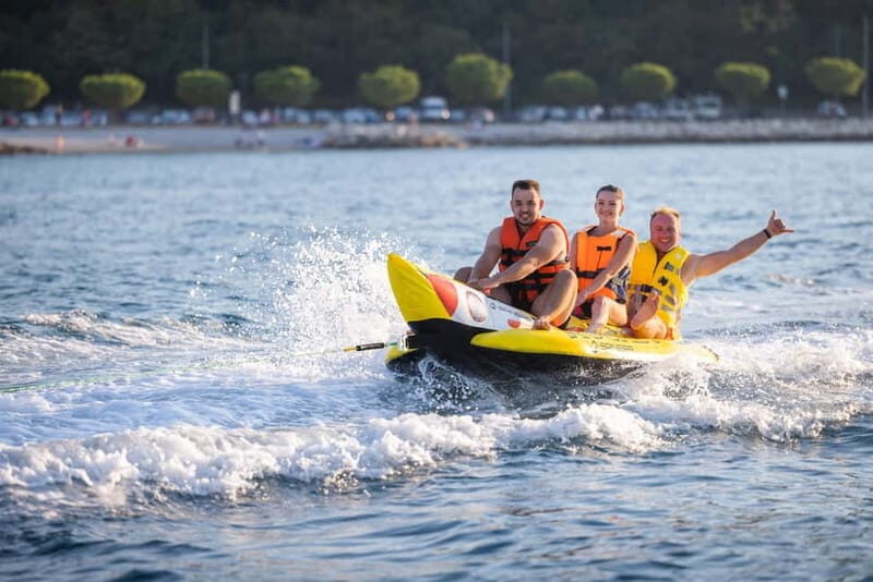 Izola: Banana Boat Ride for Groups with Speed & Splash Fun - What’s Included and Practical Details