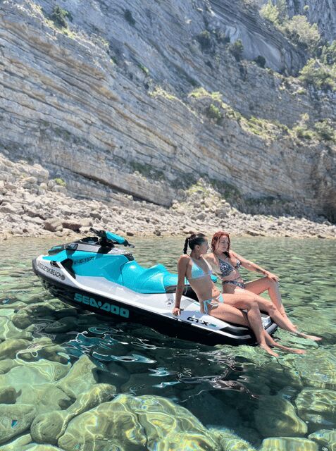 JET SKI TOUR TO Cala Salada FROM Puerto de San Antonio - What to Expect: The Itinerary in Detail