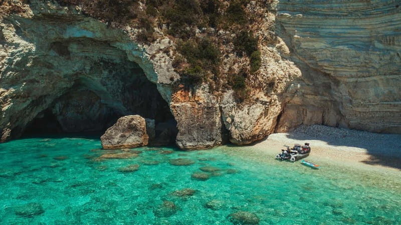 Karavostasi: Private Cruise to Paxos, Antipaxos & Blue Caves - What Could Be Better