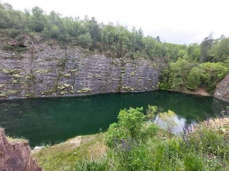Karltejn and Big America quarry horse carriage tour - Visiting Big America and Little America Quarries