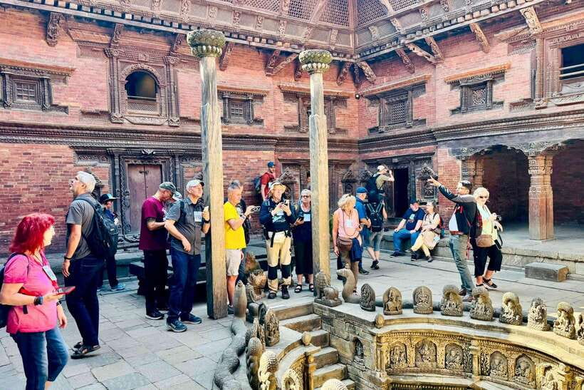 Kathmandu: Top 4 UNESCO Sites Private/Group Tour with Lunch - Visiting Swayambhunath: The Monkey Temple with a View