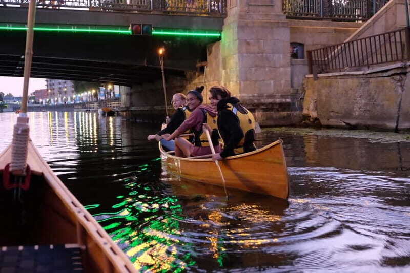 Klaipeda: Evening Guided Tour by Wooden Canoe - Detailed Breakdown of the Tour